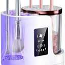 Electric Makeup Brush Cleaner Machine with Automatic Cleaning and Drying
