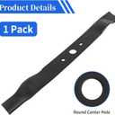 Keycci Lawn Mower Blade Replacement Compatible with 20" Corded Mowers 25022 25222 25112, Heavy Duty Blade Replaces 29423 29172