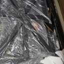 GreenForest Modern Living Room Coffee Table with 2 Tier Storage, Small Square Wood and Metal Farmhouse Center Table with Seamless One-Piece Tabletop, 27.55 Inch, Black