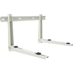 Outdoor Wall Mounting Bracket with Cross Bar. Mini Split Bracket for Ductless Air Conditioners and Heat Pumps Systems ,Universal,9000-36000 BTU
