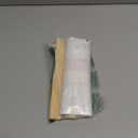 Baby Height Growth Chart, Canvas Height Chart for Kids Baby Child Toddler Boys Girls, Wood Growth Chart for Wall Room Nursery Decor, Hangable and Removable Waterproof Measuring Wall Ruler for Bathroom (Yellow)