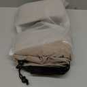 2 Pack Inflatable Foot Rest for Air Travel,Airplane Travel Foot Rest Adjustable Height, Car/Airplane, Footrest Pillow with Pump for Office, Airplane, Train, Cars, Home