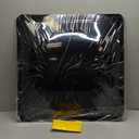 XMK 26" x 26" RV Skylight Cover Replacement, Camper RV Shower Skylight Outer Dome Fit 22" x 22" Openings Roof for Camper Food Truck Motorhome Roof Vent Cover (22"x22", Black)