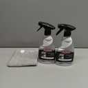 Weiman Stainless Steel Cleaner and Polish - 2 Pack - Removes Fingerprints, Residue, Water Marks and Grease from Appliances w/Buffing Towel