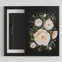 Grimtron 21x30 Black Wall Safe Cover, Left Or Right Slide Design Pull And Push Picture Frame For Hidden Wall Safes, Gifts for Men and Women