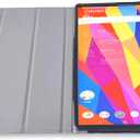 Folio Stand Pu Leather Case Cover for 11" CHUWI HIPAD Plus 11 inch Tablet - Protective Sleeve (Black)