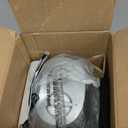 Amazon Basics Ceramic Space Heater, Portable Indoor Heating Solution, With Overheat and Tip-Over Protection, Thermostat, Non-Oscillating, 1500W, Fast Heating, 7.52"D x 6.34"W x 9.45"H, Silver