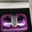 Wireless Earbuds 75hrs Bluetooth 5.4 Headphone Sport, 2026 Bluetooth Earbuds Stereo Deep Bass Over Ear Bud with Earhooks, ENC Noise Cancelling Mic, IPX7 Waterproof Earphone for Gym/Workout, Purple