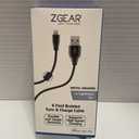 6 Foot Braided & Charge Cable