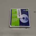 Leviton Glazed Porcelain Incandescent Lampholder, Keyless, 49875-2, White