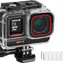 FitStill 50M/164FT Underwater Waterproof Case Insta 360 Waterproof Housing for ace pro 2/ace pro Underwater Diving Protective Case