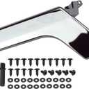 Left Side Chrome Inside Interior Door Handle Repair Kit for Mercedes W204 X204 W204 C-Class (Sedan & Wagon) 2008, 2009, 2010, 2011, 2012, 2013, 2014