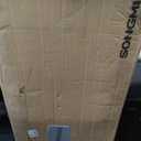 SONGMICS Clothes Drying Rack, Metal Laundry Drying Rack, Foldable, Space-Saving, Free-Standing Airer, with 2 Gullwings, Indoor Outdoor Use, Bed Linen Clothing, White ULLR540W01 (White)