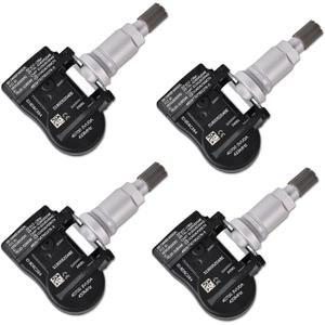 TPMS Tire Pressure Sensors 433MHz Compatible with Nissan 2019-2023 Altima 2014-2020 Rogue Replaces# 407003VU0A 407004CB0A 407004CB0B (4PCS)