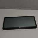 WallarGe Backlight Digital Wall Clock Battery Operated - with Temperature and Date 14.5'' Large Digital Wall Clock, Easy to Read and Set, Auto DST (Black)