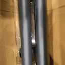 Vailge Room Divider Tension Rods, Premium Curtain Tension Rods,122-150 Inch,No Drilling, Adjustable Large Window Stall Tension Pole-Black