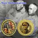 United States General Military Challenge Coin Thank You for Your Service Souvenir Commemorative Collection - OMAR N. Bradley