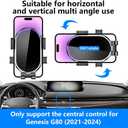 Car Phone Holder for Genesis G80 2021 2022 2023 2024 Auto Accessories Navigation Screen Bracket Interior Cell Mobile Phone Mount Holders case Accessory