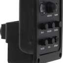 Plastic 301 Acoustic Guitar Preamp Pickup Guitar Pickup Tuner Preamp Black