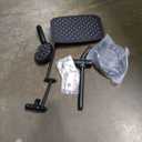 12" x 8" Rectangle High Pressure Rainfall Shower Head with Handheld Combo, 9 Setting Handheld Shower Head, Adjustable Height Shower Extension Arm and Slide Bar for Easy Reach - Matte Black