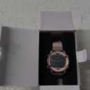 Women Pedometer Watch for Walking Steps and Miles-Step Counter for Calories,30M Waterproof-EL Backlight-Countdown-Stopwatch-No App Step Tracker for Adults Seniors (Pink)