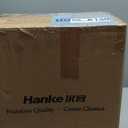 Hanke Underseat Carry On Luggage with Wheels, Spinner Small Suitcase, 16-Inch Rolling Under Seat Luggage, Softside Lightweight Carry On Bag for Airplane TSA Travel Personal Item, Black