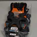 ICETRAX V3 Tungsten Crampons, Ice Cleats for Shoes and Boots - Ice Grips for Snow and Ice, Non-Slip Shoe Grippers with Reflective Heel (S/M (Men: 5-9/ Women: 6.5-10.5))