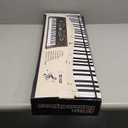 61 key keyboard Piano, Portable Electronic Digital Piano, Built In Dual Speakers, External Microphone, Power Plug, Rich Teaching Content, Multi-Functional Electronic Piano Suitable For Beginners