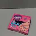 Nail Art Studio for Girls - Birthday Gift - Nail Polish Kit for Kids Ages 7-12 Years Old - Girl Gifts Ideas - Gift Set - Girly Stuff - Polish, Pens, Glitter, Stickers, Gems, Filer - 8 9 10 11 12 Year