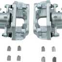 18B5262 18B5263 Rear Brake Caliper Assembly with Bracket Compatible with Ford Explorer 2011-2015, Taurus 2013-2014, Flex 2010-2014, Lincoln MKT 2010-2014 Both Driver & Passenger Side