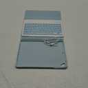 KBCASE Keyboard Case for iPad 9th/8th/7th Generation 2021/2020/2019, Compatible with iPad Air 3/Pro 10.5, Detachable Wireless Keyboard Case for iPad 10.2 inch with Pencil Holder (Light Blue)