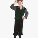 fun shack Colonial Costume Boys, Boys Colonial Costume, Kids Victorian Costume, Victorian Boy Costume, Boy Pioneer Costume