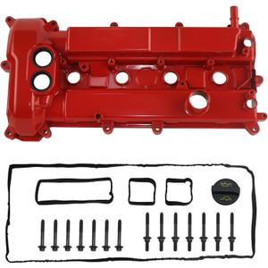 2.0L Aluminum Valve Cover Compatible with 2012-2014 Ford Focus Replace# CM5Z-6582-E CM5Z6582-E (RED)