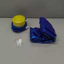 SURPZON Peanut Ball for Kids Therapy, 90x45cm Anti-Burst Exercise Ball with Pump, Gym Quality Fitness for Yoga, Physical, Training, Women, Men