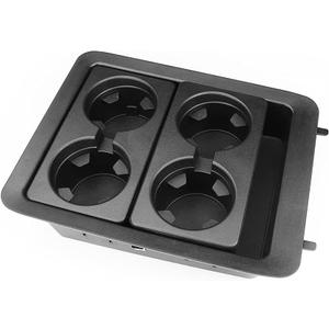 Center Console Tray Cup Holder Bezel Replacement for 2007-2014 Chevy Silverado Suburban Tahoe 07-14 GMC Sierra Yukon Replace 22860866