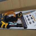 2-IN-1 Cordless 8-Inch Pole Saw & Chainsaw for De-WALT 20V MAX Battery - 1200W Brushless Motor, Total Reach of Max 15.9 FT, Lightweight, 8"&6"Electric Pole Saws for Tree Trimming Pruning (Tool Only)