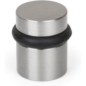 Mega Handles Floor Door Stopper, Quickly Installed Wall Protector, Wall Protectors from Door Knobs, Floor Door Stop with Mounting Hardware Included - Satin Nickel - 1.5 Inch