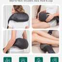 Snailax Shiatsu Neck and Shoulder Massager - Back Massager with Heat, Deep Kneading Electric Massage Pillow for Neck, Back, Shoulder,Foot,Body