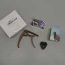Guitar Accessories Kit 18PCS with Guitar Capo,Guitar Tuner,Guitar Picks,Clip-On Tuner for Guitar, Bass,ukulele & Violin