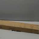 Double Curtain Rods with Aluminum End Cap and Full Surround Brackets,1"Front and 5/8" Back Rod,Adjustable between 140 to 164 Inches (11.5-13.5 Feet), Matte Black Double Window Drapery Rod