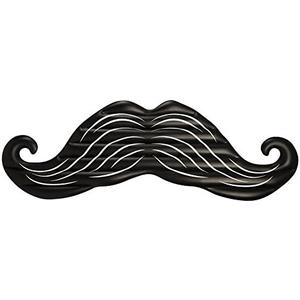 Coconut Outdoor Handlebar Mustache Pool Float – Giant 8-Foot Inflatable Raft – Durable Long Lasting Lounge Tube and Water Toy – Fun Decoration for 70s & 80’s Parties, Events – Ages 8+ Years