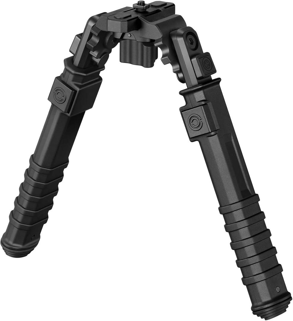 CVLIFE Bipods for Rifles M-Rail Rifle Bipod Quick Release Bipod Foldable Leg Height Adjustable Stable for Hunting and Shooting