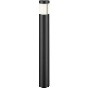 Kichler 12 Volt 3000K LED 24" Round Bollard in Textured Black, for Walkways, Sidewalks, Driveways, Patios, (3" x 24"), 16265BKT30