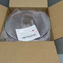 US Acrylic Vista Clear Plastic Salad and Serving 10-inch Bowls | set of 3 | Reusable, BPA-free, Made in the USA | 135 oz. capacity