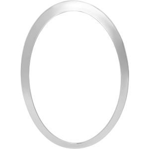 HECASA Front Left Headlight Bezel Compatible with 2014-2024 Mini Cooper S F55 F56 F57 Models Replacement for MC2506105 51137300631 Headlamp Door Trim Cover Plastic(ABS) Silvery - Driver Side