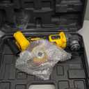 Cordless Angle Grinder, Brushless 4-1/2 Power Grinder Compatible with DeWalt 20V MAX Battery, 3-Speed, 7000 RPM, for Cutting, Grinding, Polishing  Tool Only (Battery Not Included)