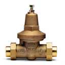 Zurn Wilkins 1-70XLDUC 1" 70XL Pressure Reducing Valve with Double Union FNPT Connection and FC (Cop/ Sweat) Union Connection