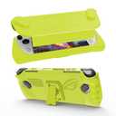 JDDWIN Full Case for ASUS Rog Ally 2023, Protective Handheld Case Skin with Detachable Front Shell Cover and Kickstand for Rog Ally,Yellow