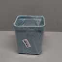 LALASTAR Compost Bin Kitchen, Small Compost Bin for Kitchen, Countertop Compost Bucket with Lid, Odorless Hanging Trash Can for RV/Office/Dog, Mini Food Waste Bin for Countertop, 3L/0.8 Gal, Blue