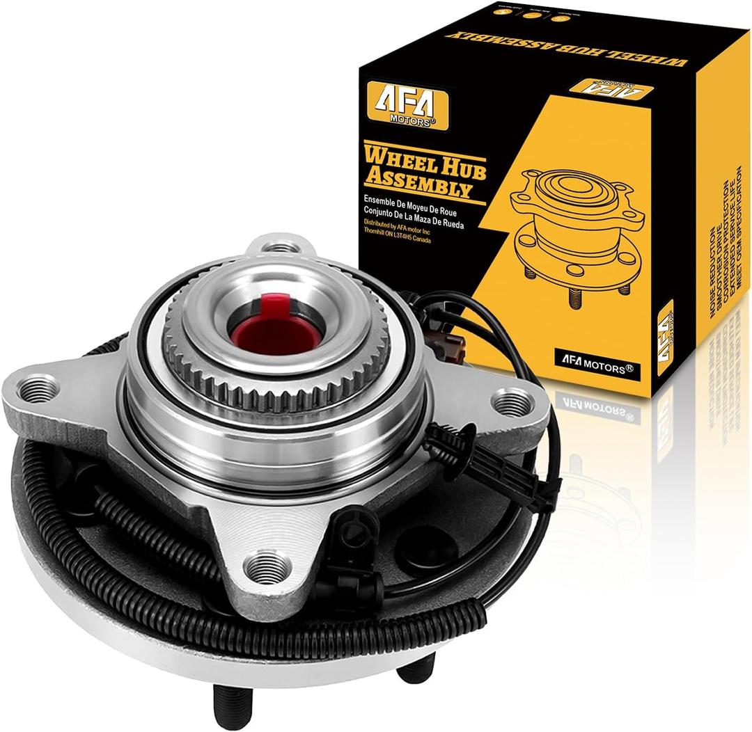 515177 Front Heavy Duty Wheel Bearing for Ford F-150 2018 2019 2020 Wheel Bearing Hub Assembly 4WD 4x4 w/ABS 6 Lugs